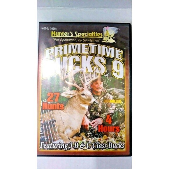Hunter's Specialties Primetime Bucks 9 Primetime Bucks Dvd - Picture 3 of 4